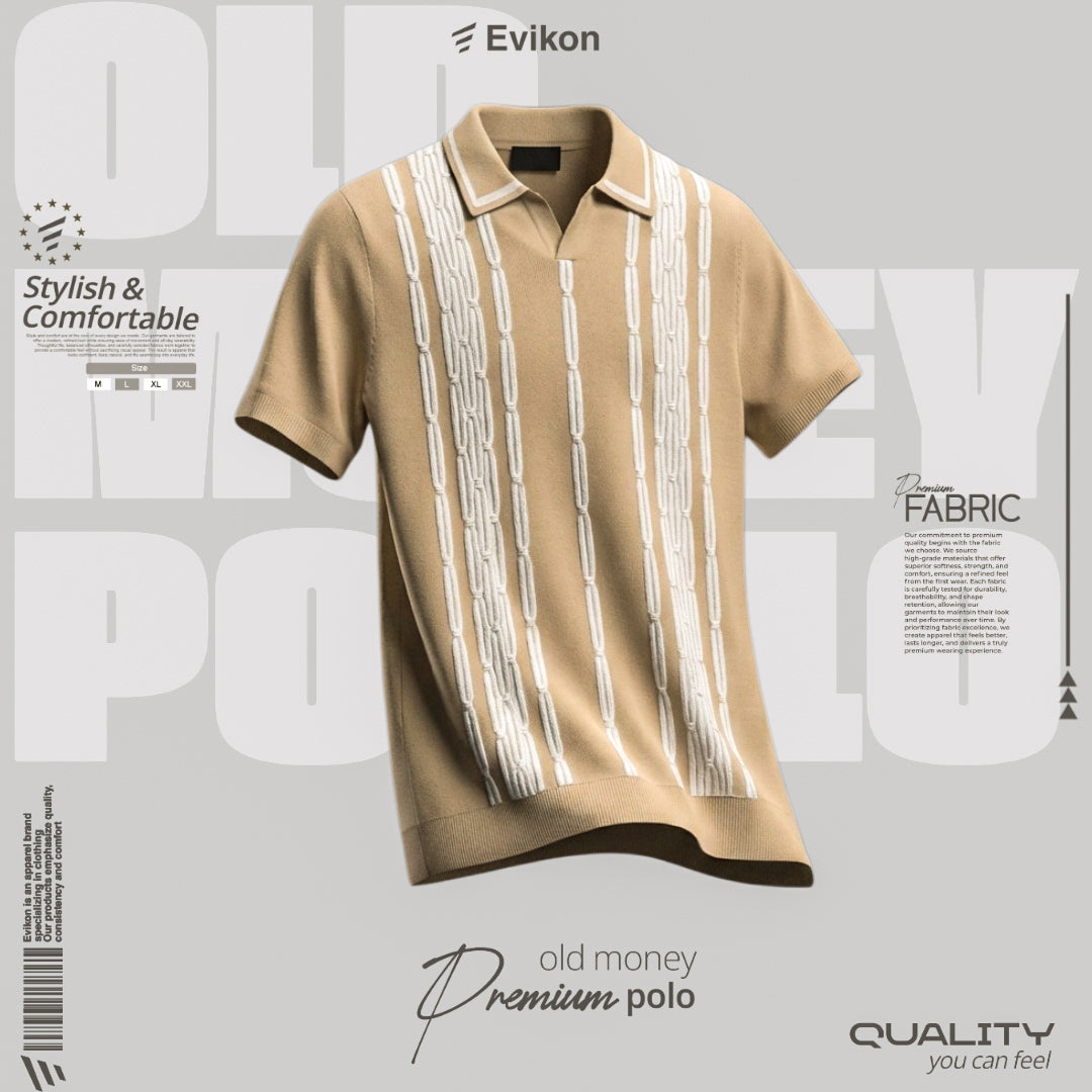 Old Money Polo (Beige)