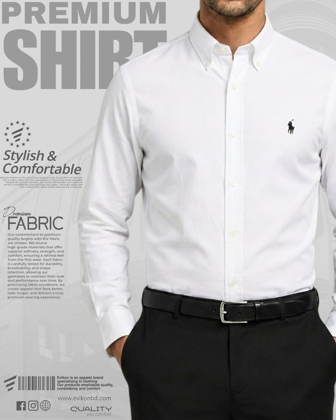 Classic White Oxford Shirt