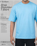 Premium Drop Shoulder (Sky Blue)