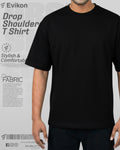 Premium Drop Shoulder (Black)