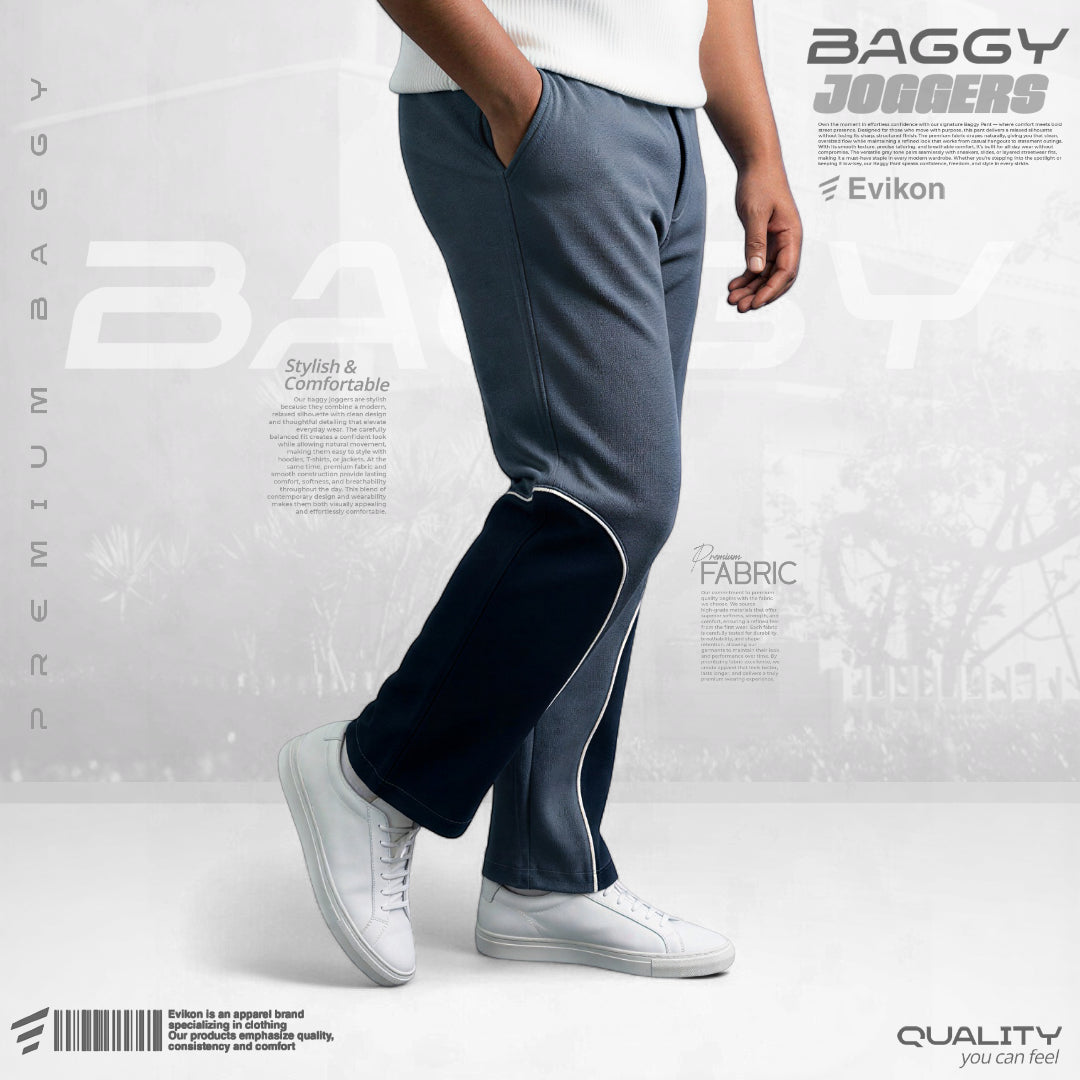 Premium Baggy Pant (Ash)