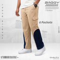 6 Pocket Baggy Pant (Brown)