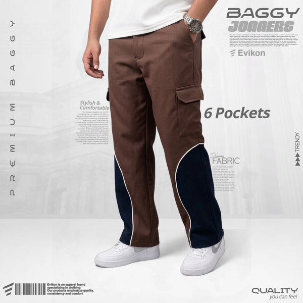 6 Pocket Baggy Pant (Coffee)