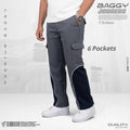 6 Pocket Baggy Pant (Ash)