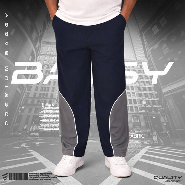 Premium Baggy Pant (Navy)