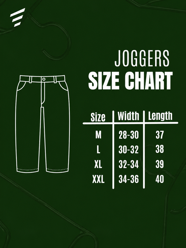 Low Cut Baggy Jogger — White