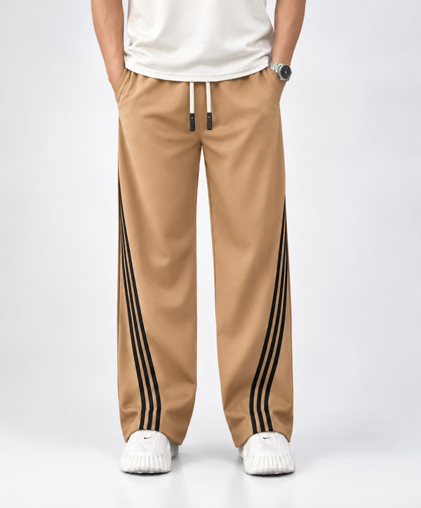 Three Step Baggy Jogger in Brown — Evikon