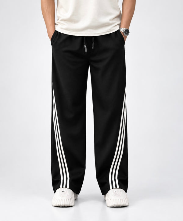 Three Step Baggy Jogger in Black — Evikon