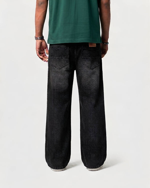 Evikon Semi Baggy Jeans - Black - detail view 3