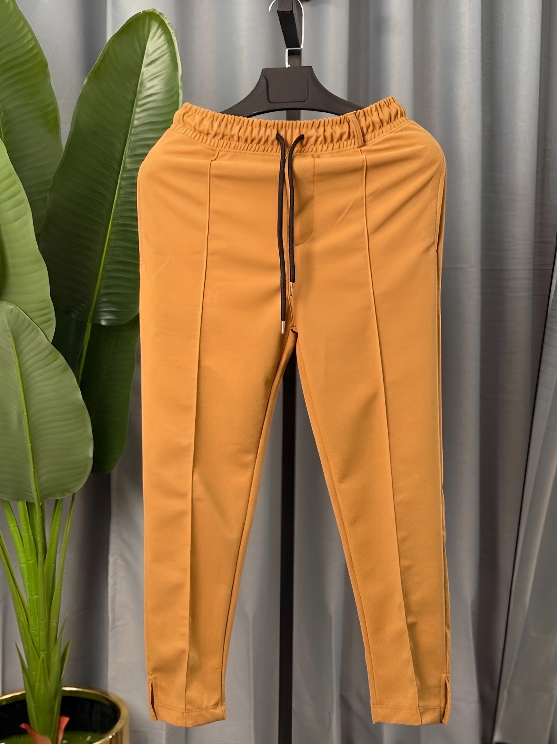 Low Cut Baggy Jogger (Brown)