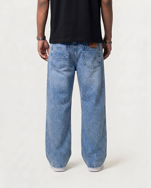 Evikon Semi Baggy Jeans - Blue - detail view 3