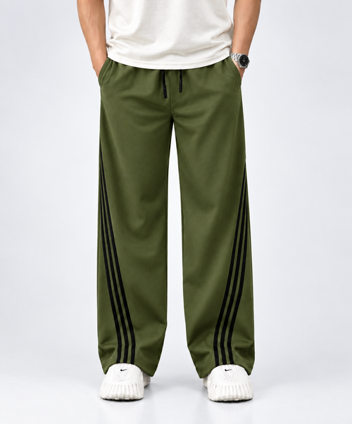Three Step Baggy Jogger — Olive